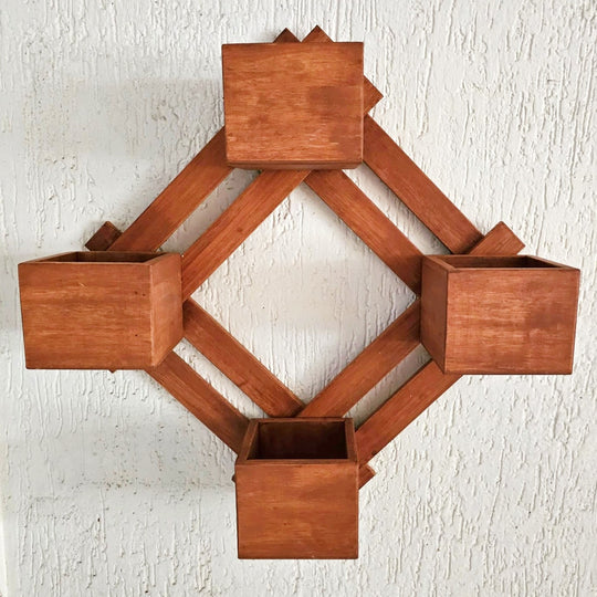 Wall Mounted Planter - Diamond