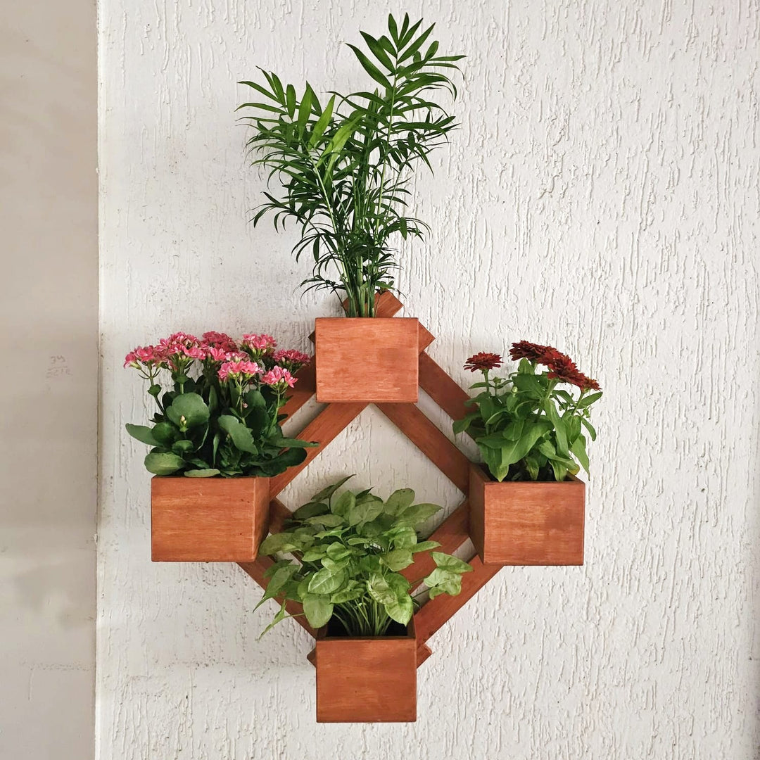 Wall Mounted Planter - Diamond