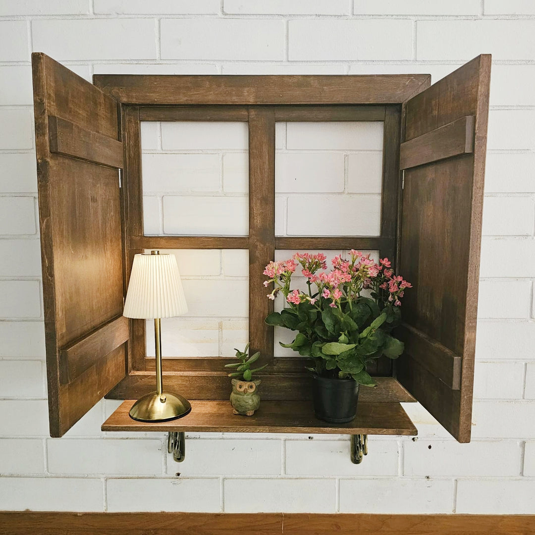 Faux Window-Planter Stand (Simple)