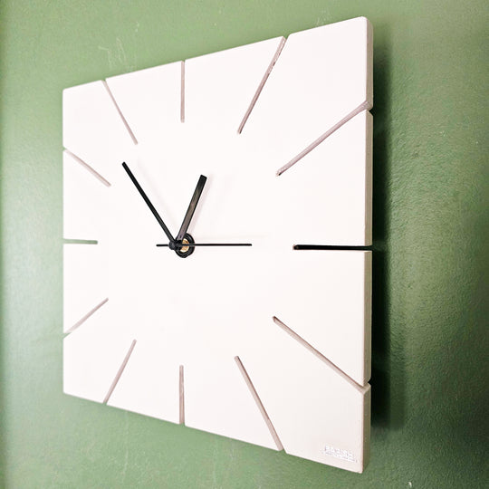 Wall Clock Square Plain