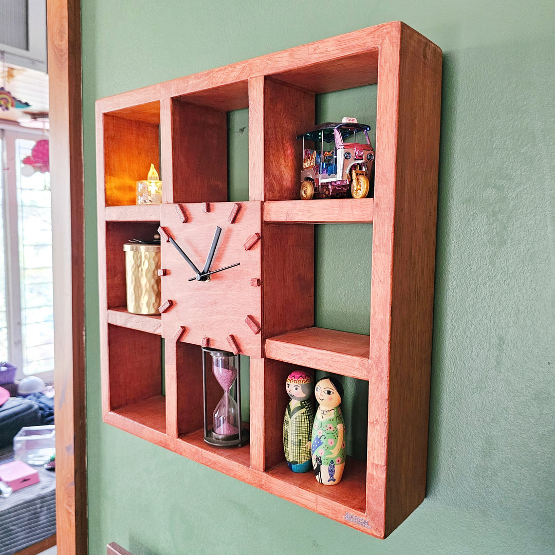 Wall Clock Squares