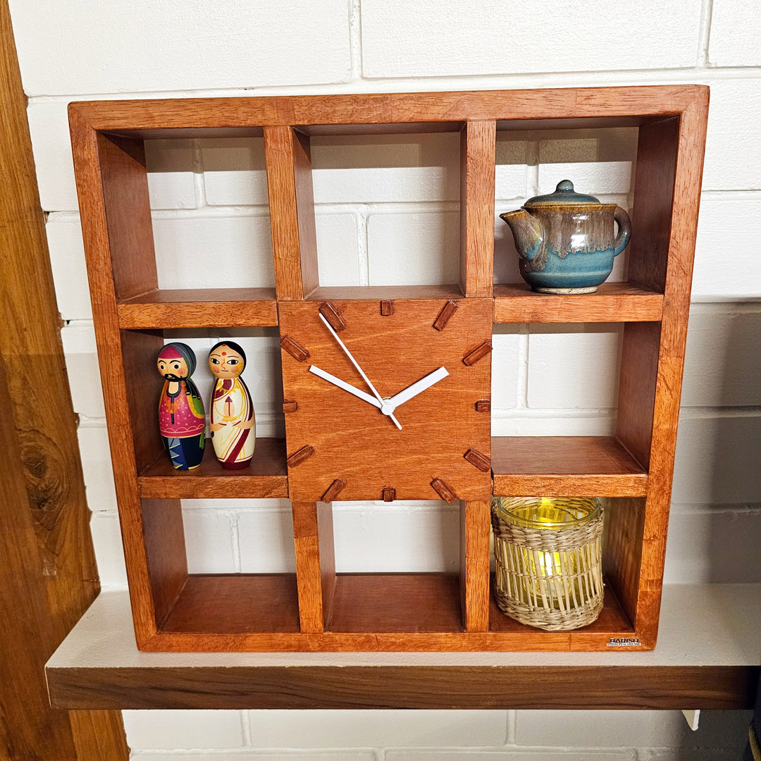 Wall Clock Squares