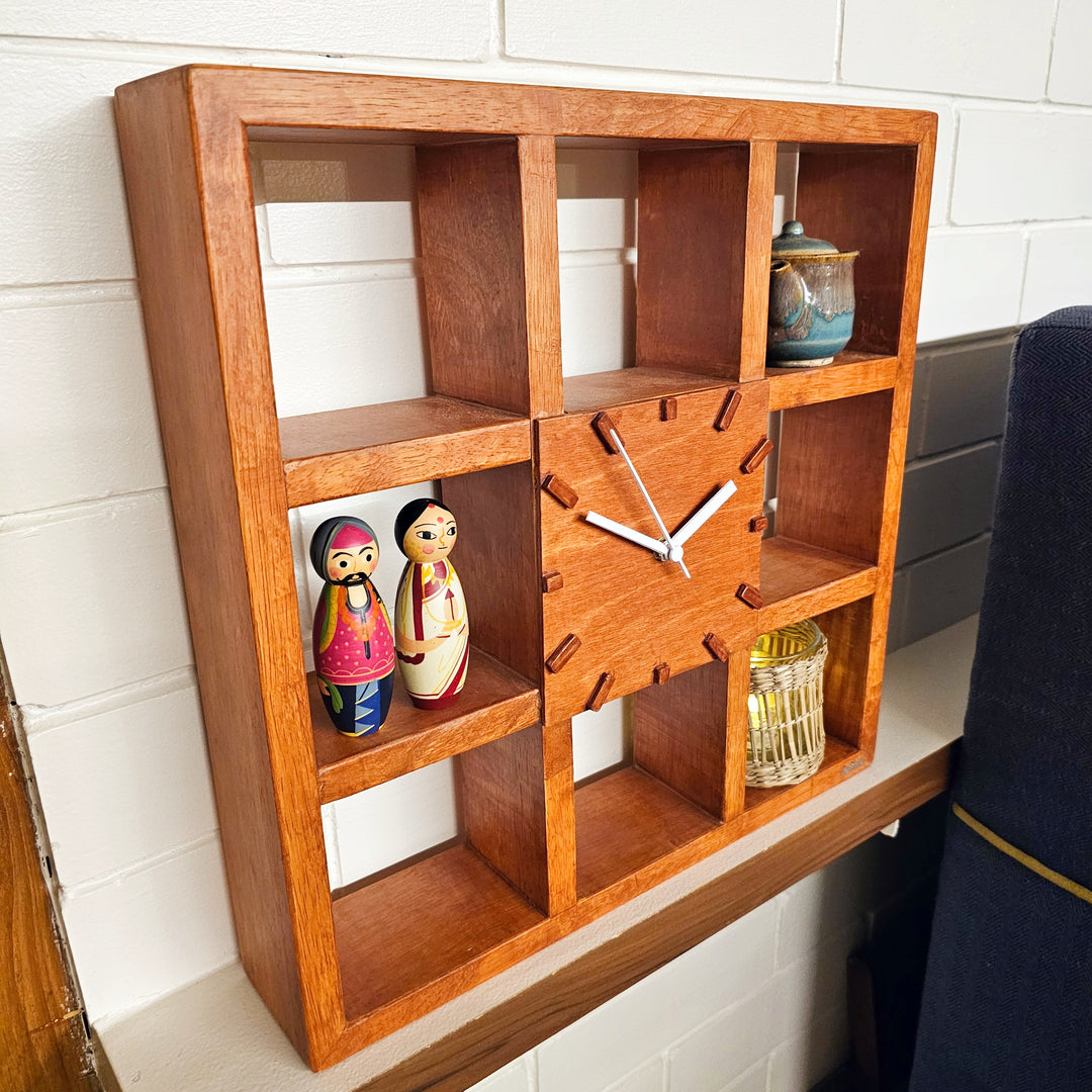 Wall Clock Squares