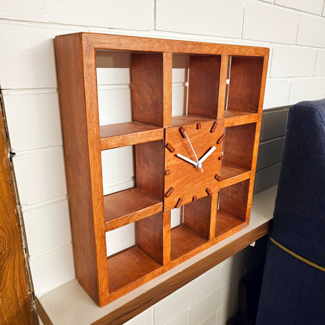 Wall Clock Squares