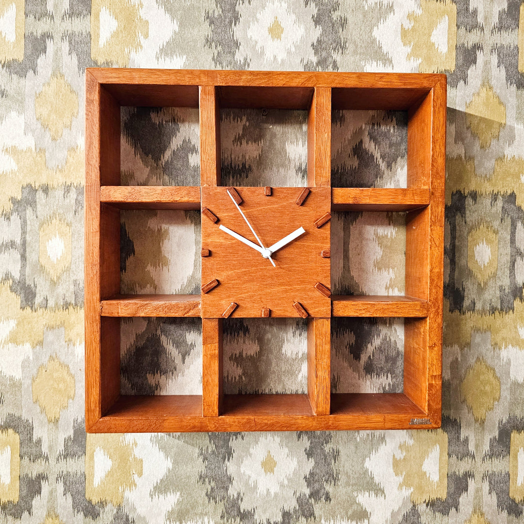 Wall Clock Squares