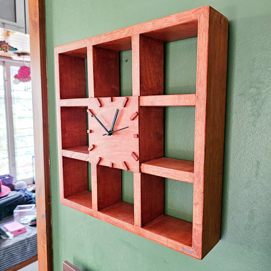 Wall Clock Squares