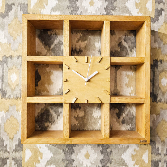 Wall Clock Squares