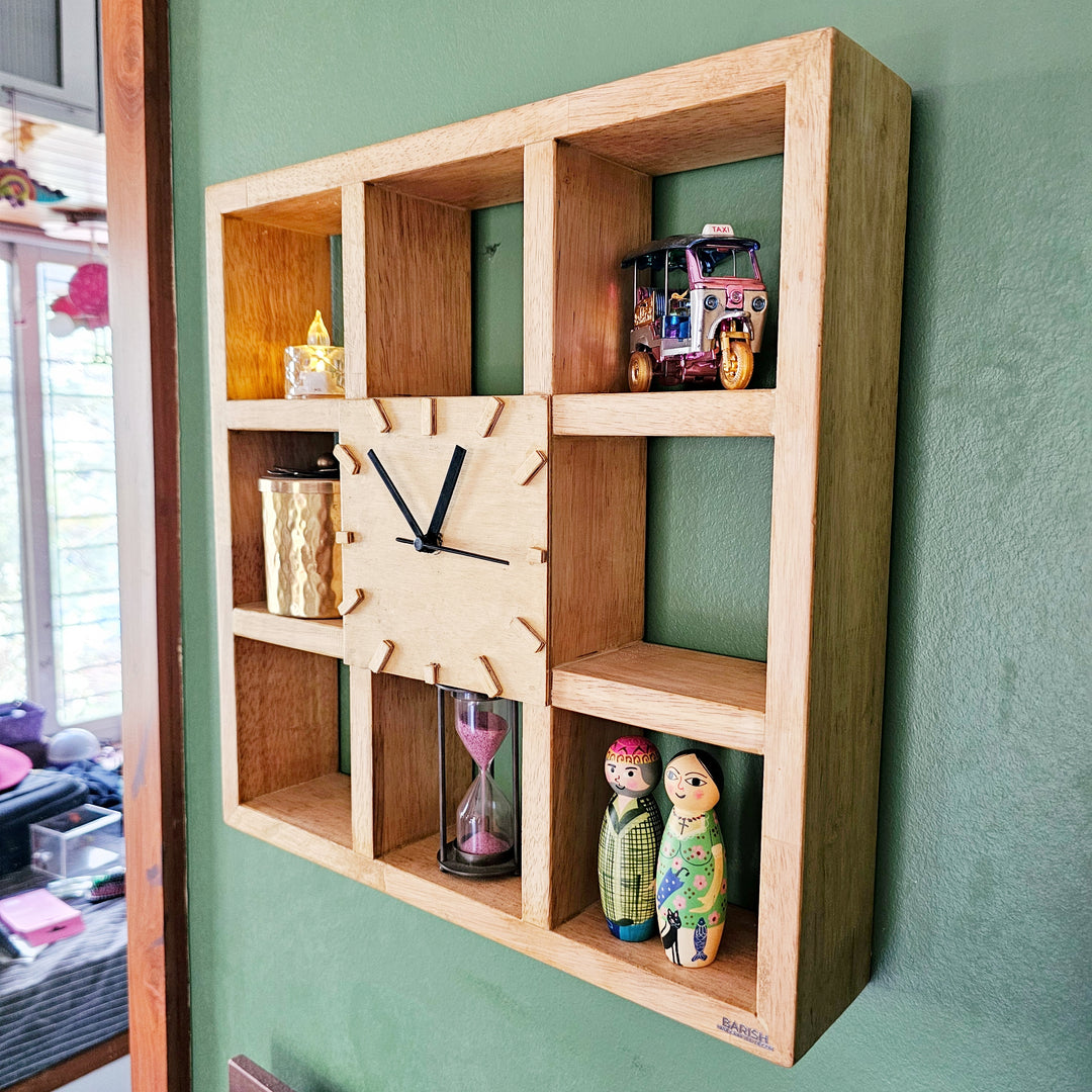 Wall Clock Squares