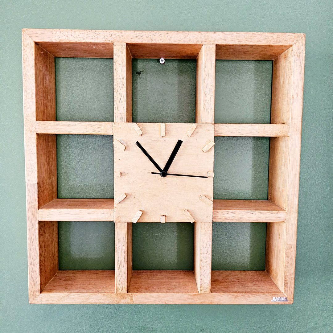 Wall Clock Squares