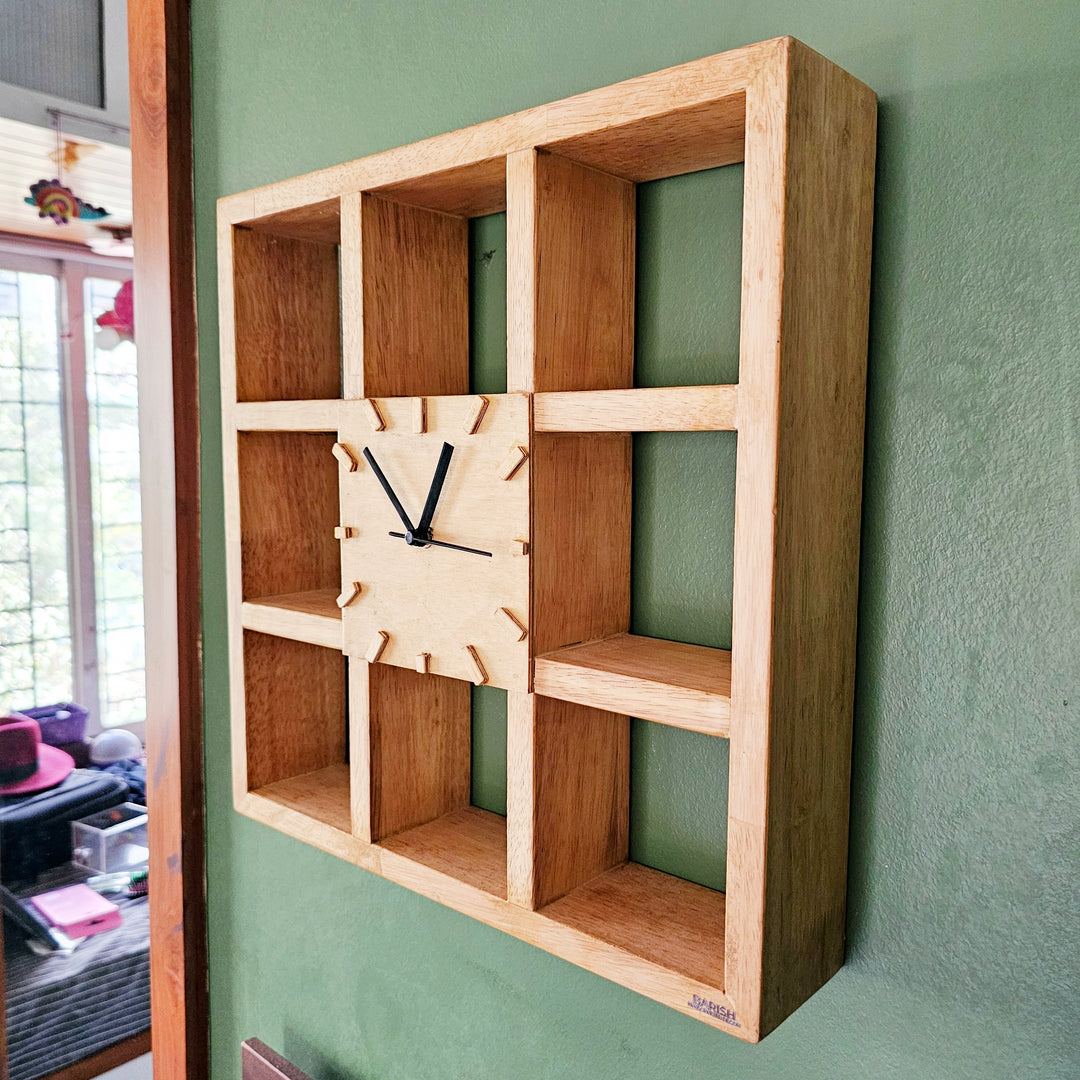 Wall Clock Squares