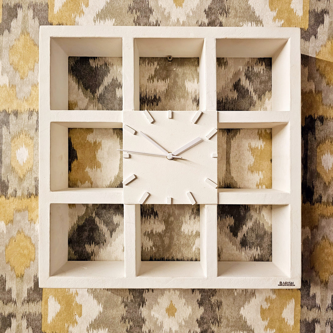 Wall Clock Squares