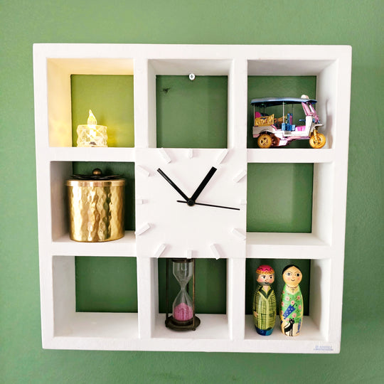 Wall Clock Squares