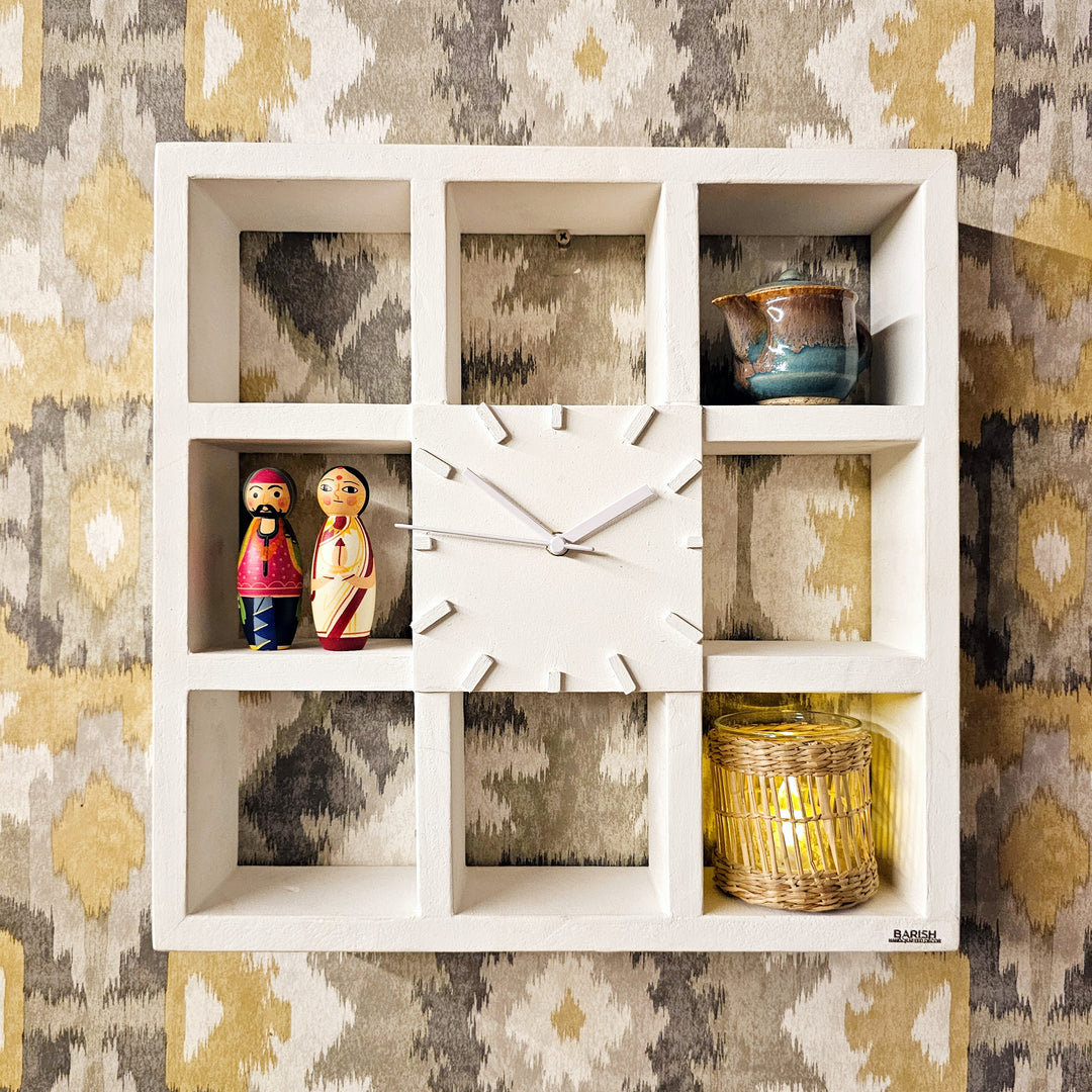 Wall Clock Squares