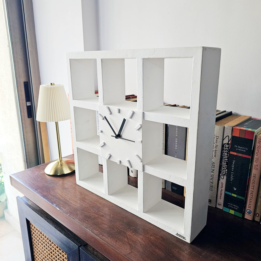 Wall Clock Squares