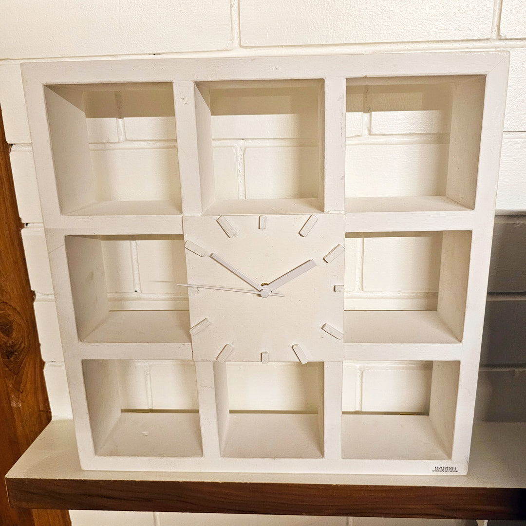 Wall Clock Squares