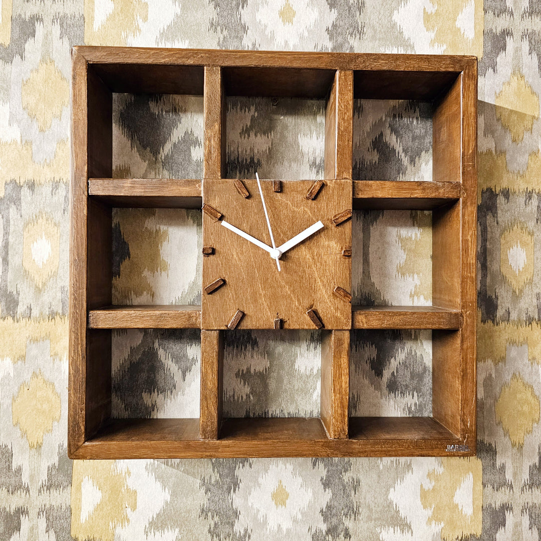 Wall Clock Squares