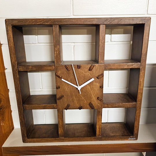 Wall Clock Squares