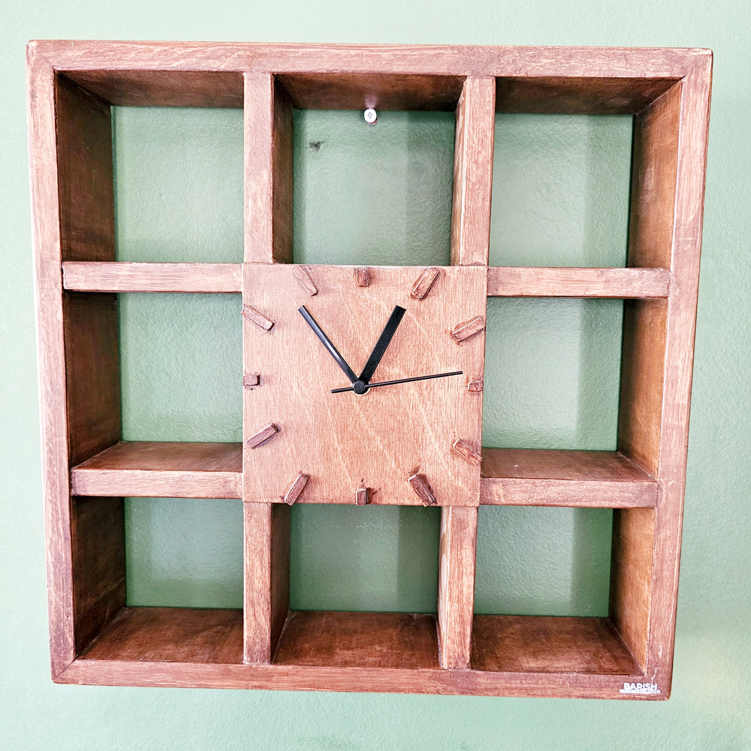 Wall Clock Squares