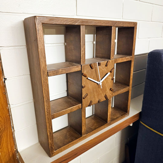 Wall Clock Squares