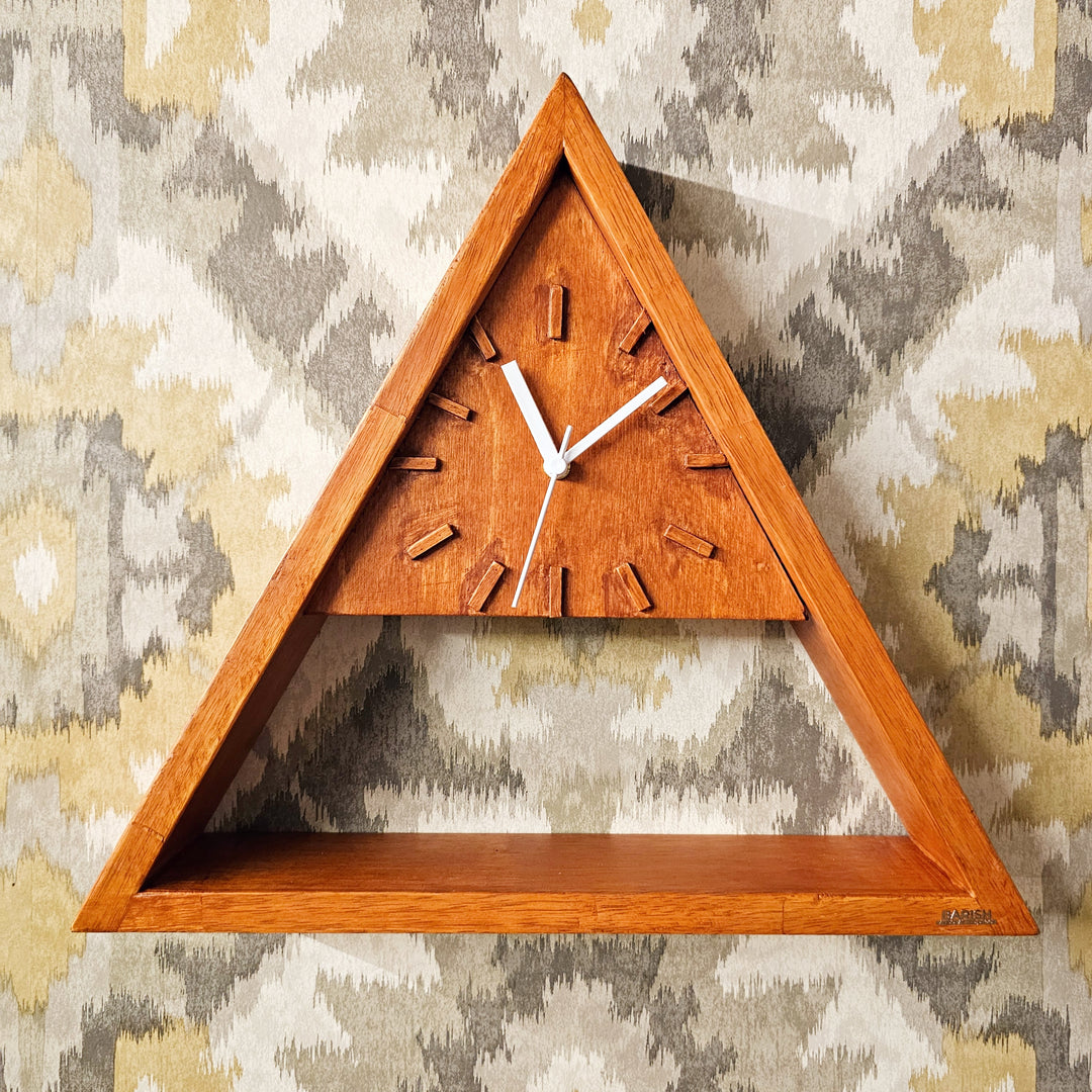 Wall Clock Triangle