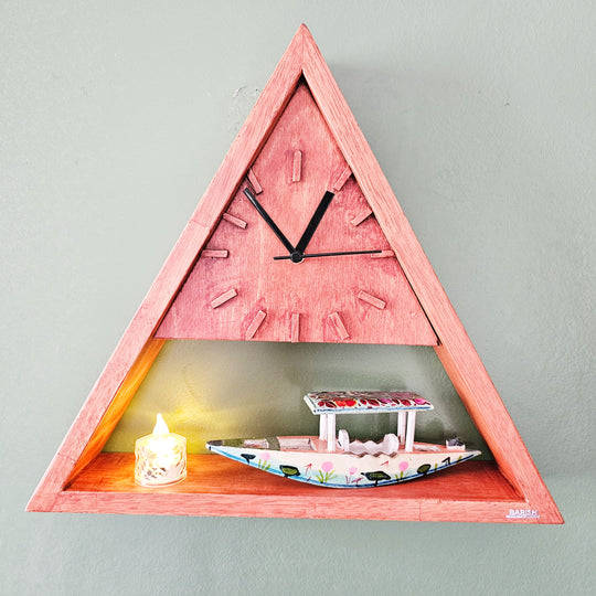 Wall Clock Triangle