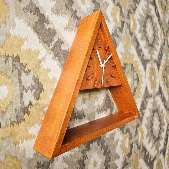 Wall Clock Triangle