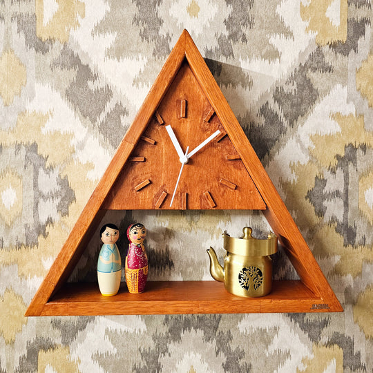 Wall Clock Triangle