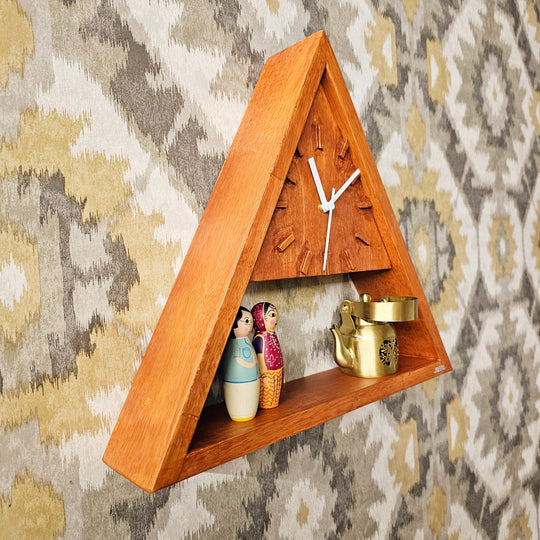 Wall Clock Triangle