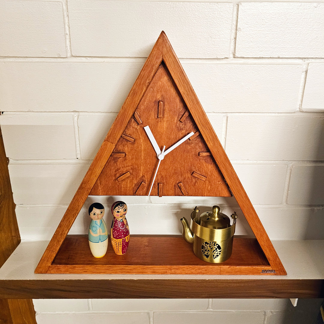 Wall Clock Triangle