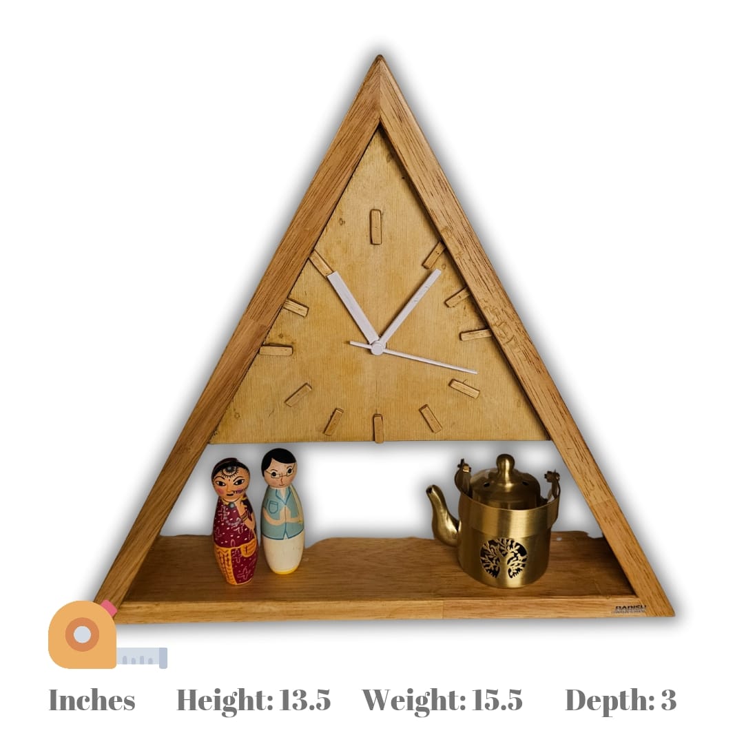 Wall Clock Triangle