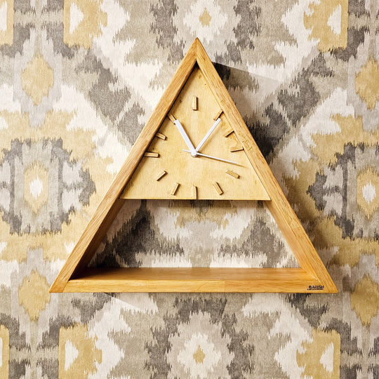 Wall Clock Triangle