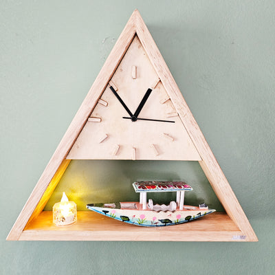 Wall Clock Triangle