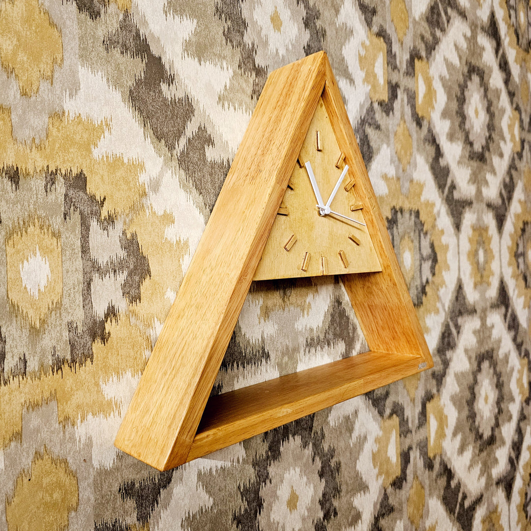 Wall Clock Triangle