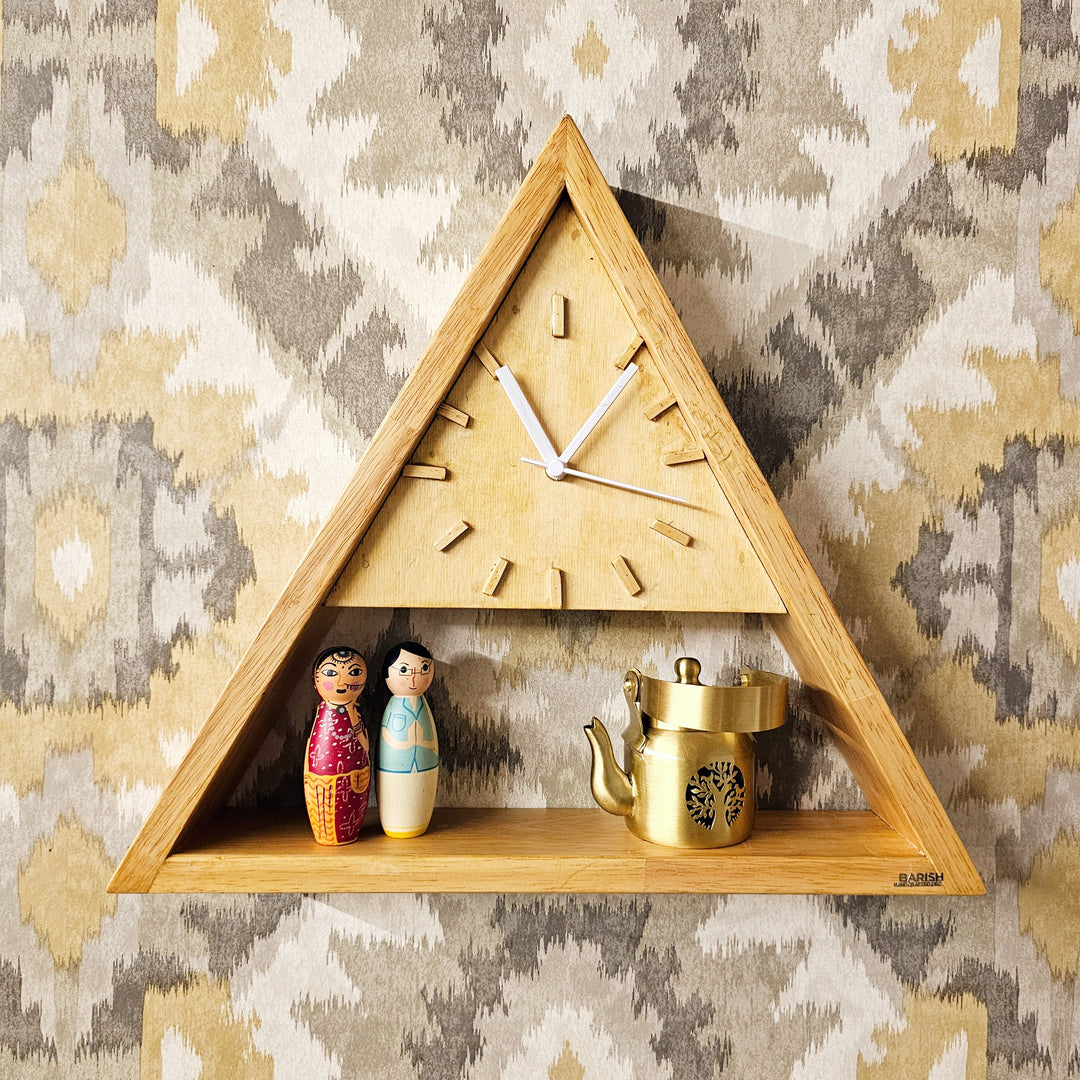 Wall Clock Triangle