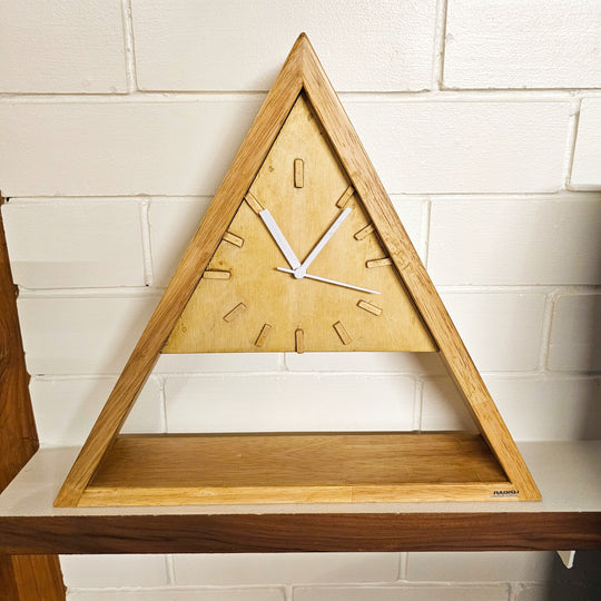 Wall Clock Triangle