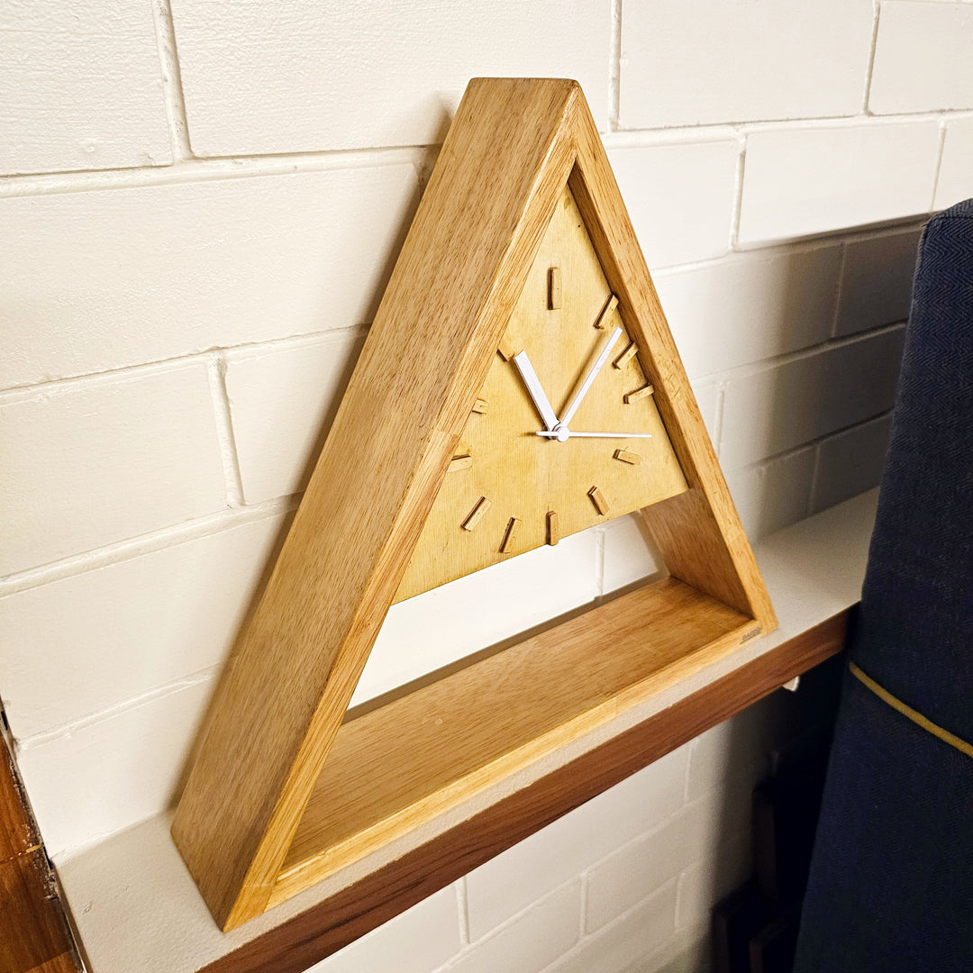 Wall Clock Triangle