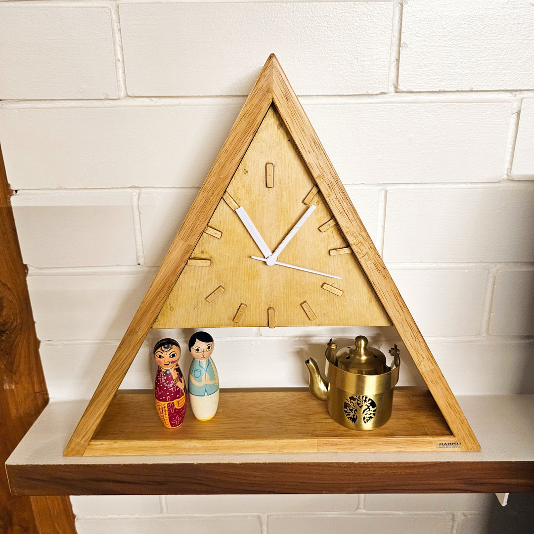 Wall Clock Triangle