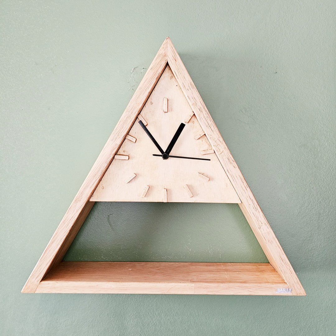 Wall Clock Triangle