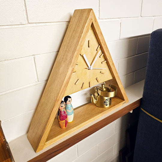 Wall Clock Triangle