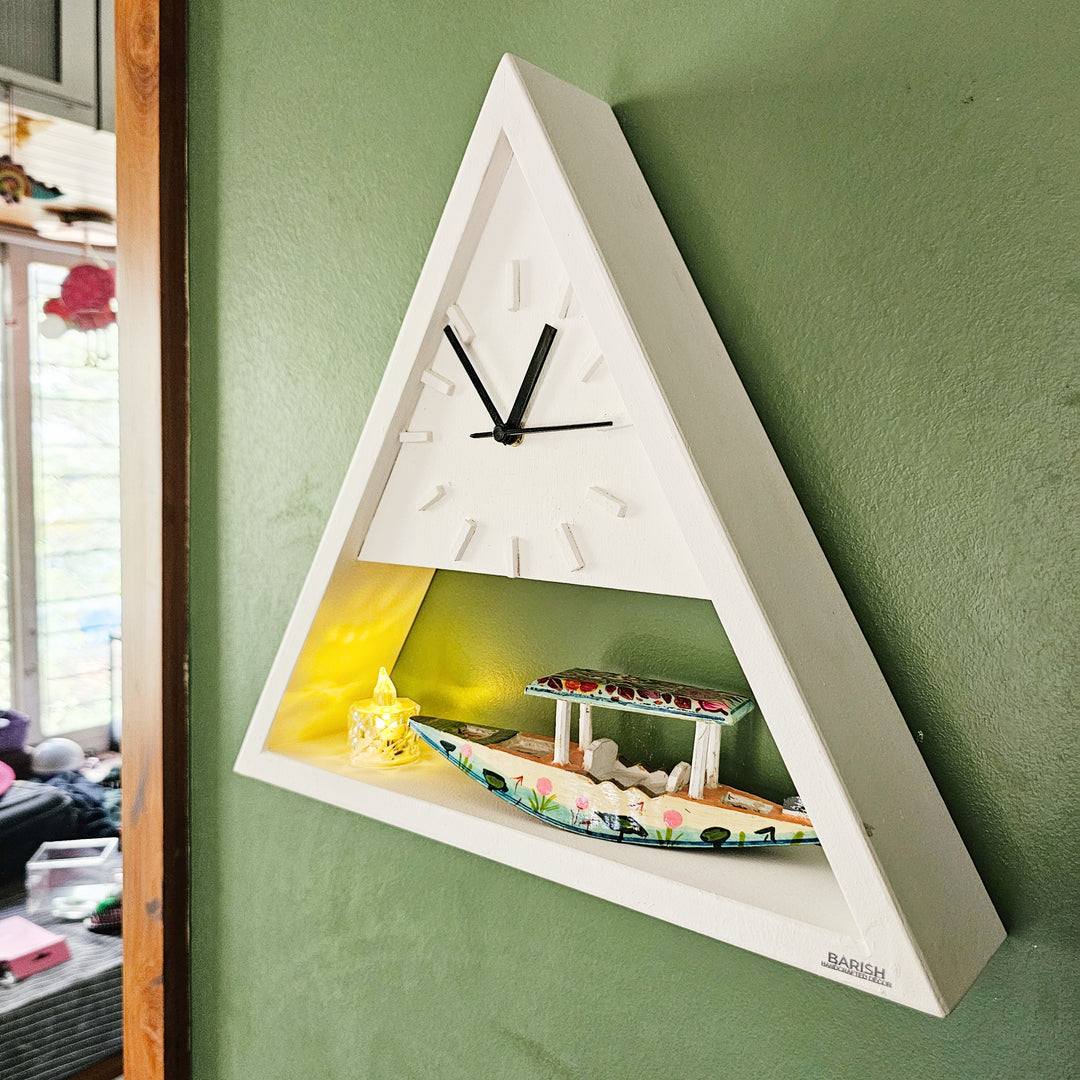 Wall Clock Triangle