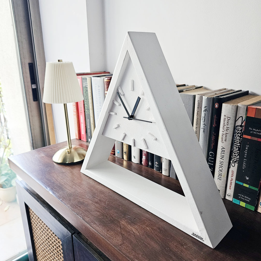 Wall Clock Triangle