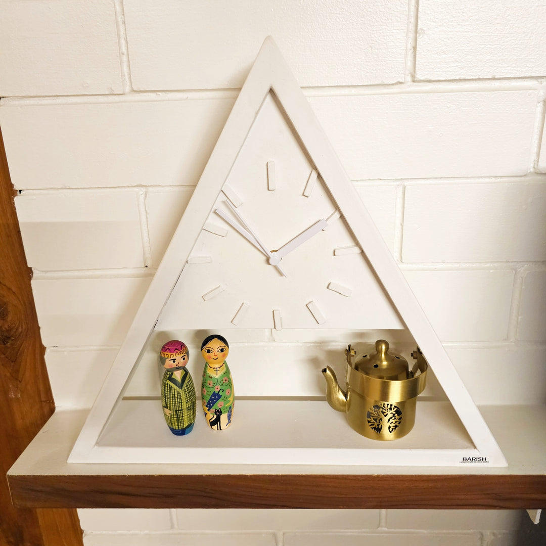 Wall Clock Triangle