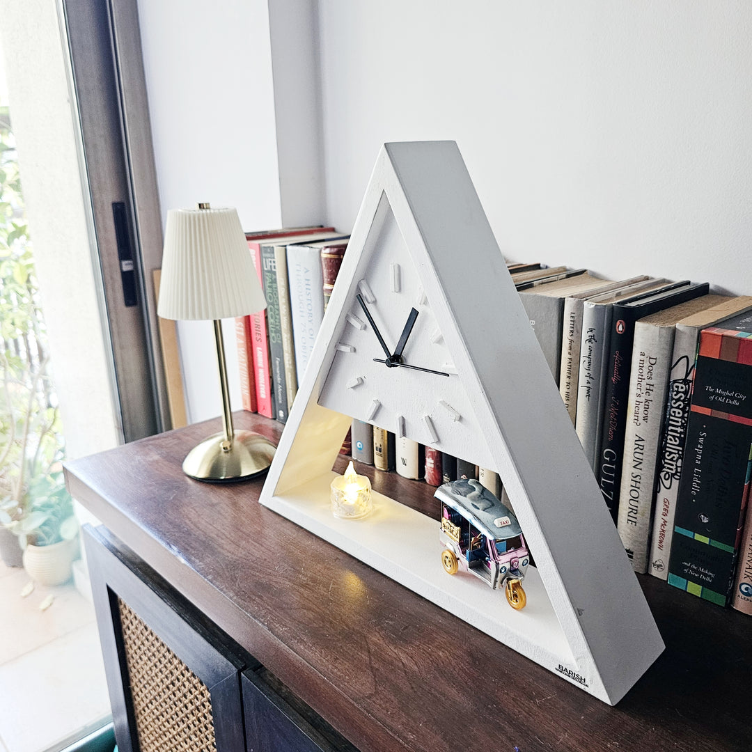 Wall Clock Triangle