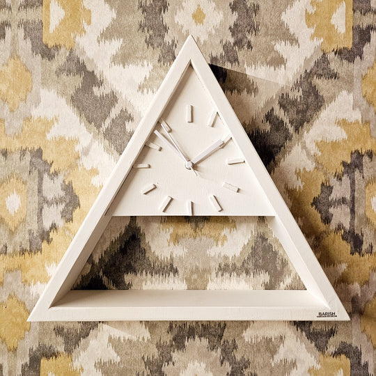 Wall Clock Triangle