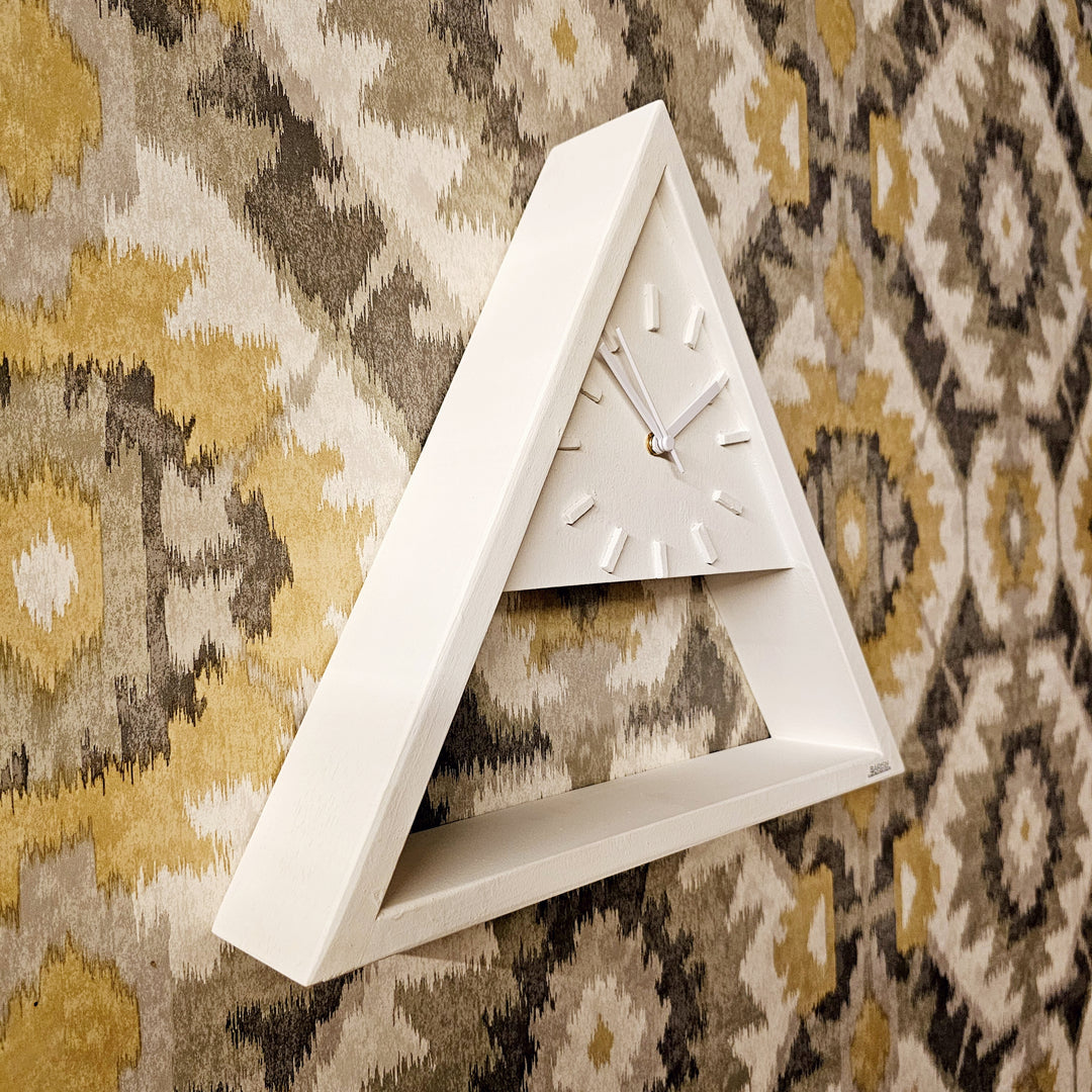 Wall Clock Triangle