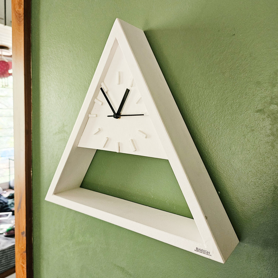 Wall Clock Triangle