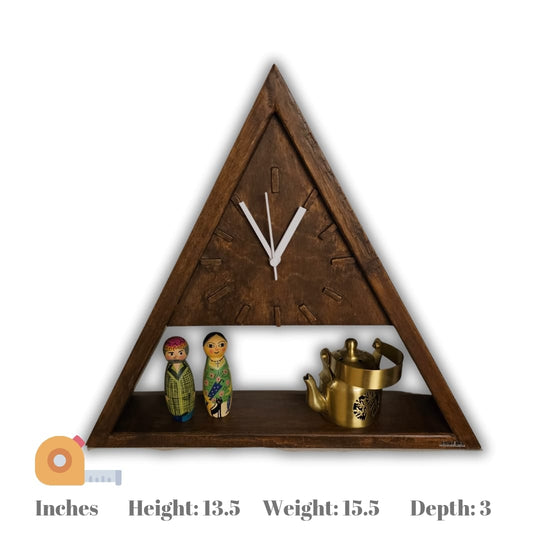 Wall Clock Triangle