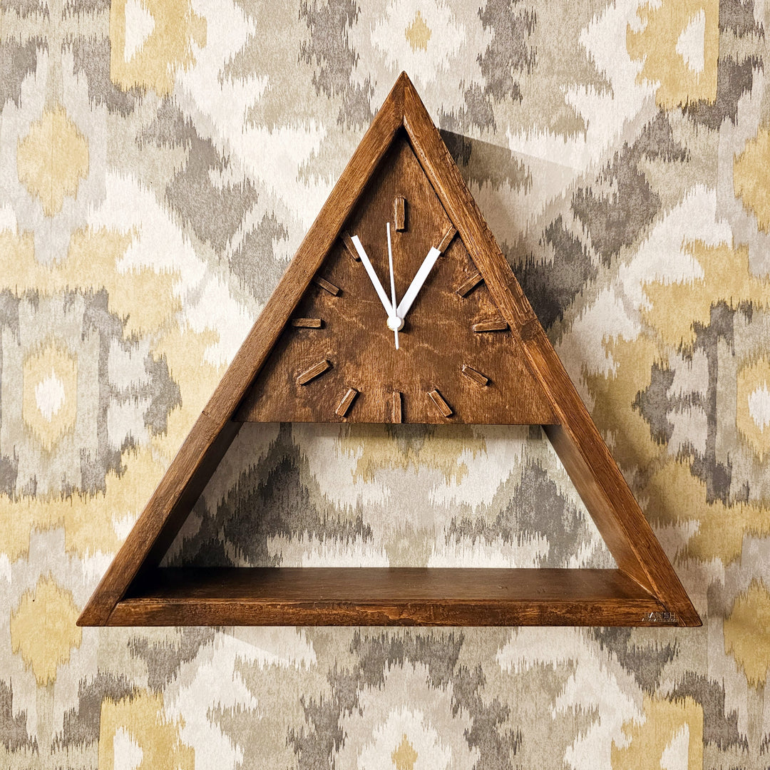 Wall Clock Triangle