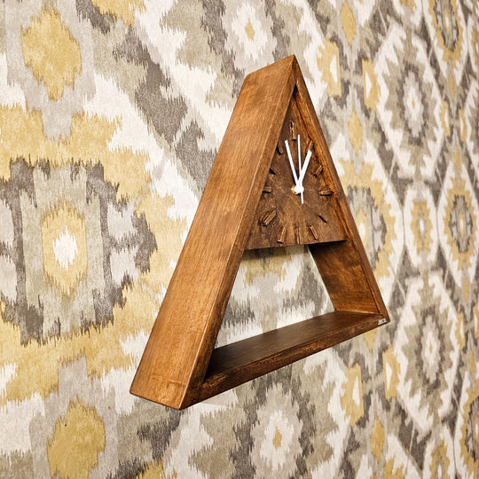 Wall Clock Triangle