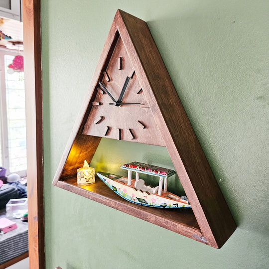 Wall Clock Triangle